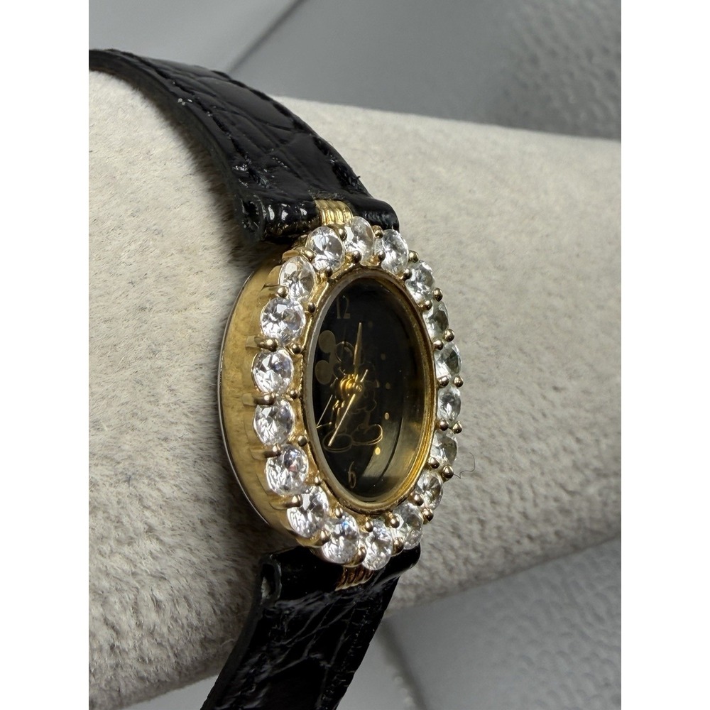The Disney Catalog New Battery Ladies Watch 19MM 6.5" Leather Band - Picture 3 of 12